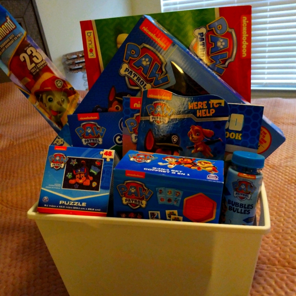Paw patrol Easter Basket